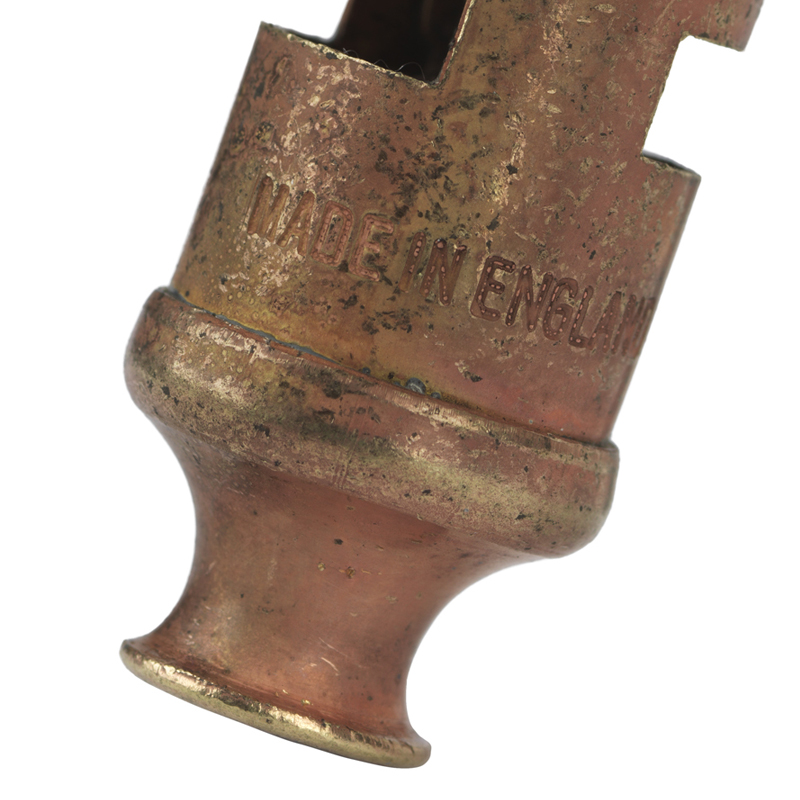 Acme Model 15 Broad Arrow 1914 whistle made in england detail